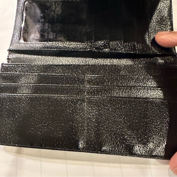 Vintage Coach Wallet Black/White - Picture 9 of 14